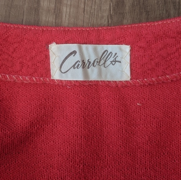 Carrolls Kimberly 100% wool vintage pink Blazer - Picture 7 of 8